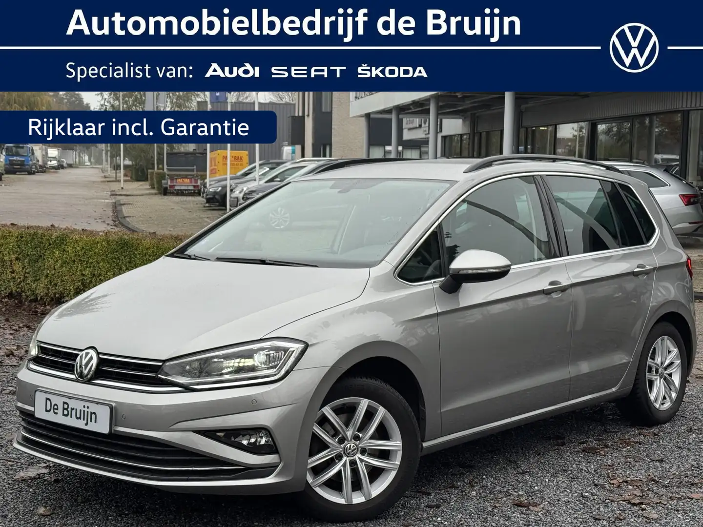 Volkswagen Golf Sportsvan 1.5 TSI 150pk DSG Highline (Trekhaak,Navi,Clima,Ac Grijs - 1