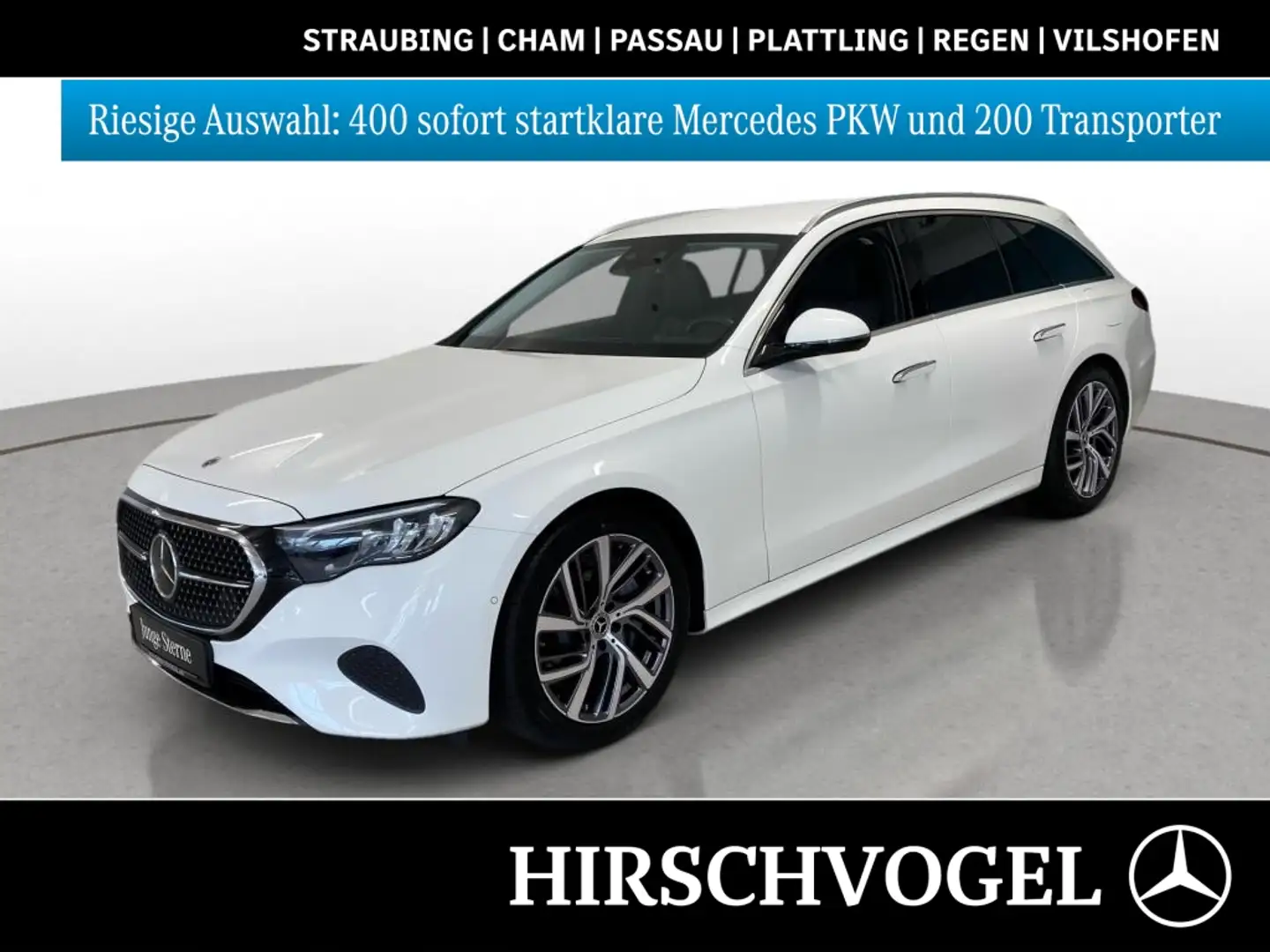 Mercedes-Benz E 300 e AVANTGARDE+AHK+DISTRON+KEYLESS+MBUX+LED Weiß - 1