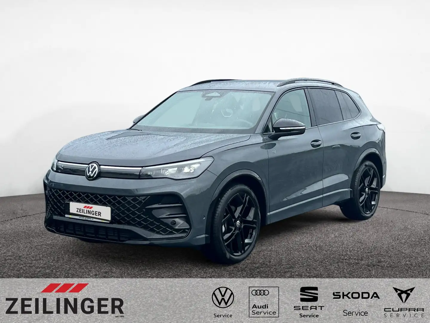 Volkswagen Tiguan R-Line eTSI DSG|AHK|20"|NAVI|BLACKS|NEU-M Grau - 1