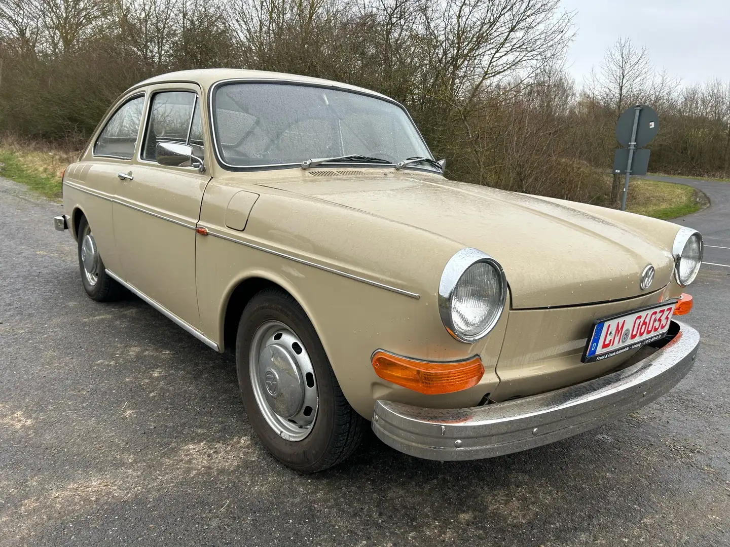 Volkswagen VW Typ 3 1600 TLE Coupe Tüv, H- Zulassung, Note 2 Beige - 2