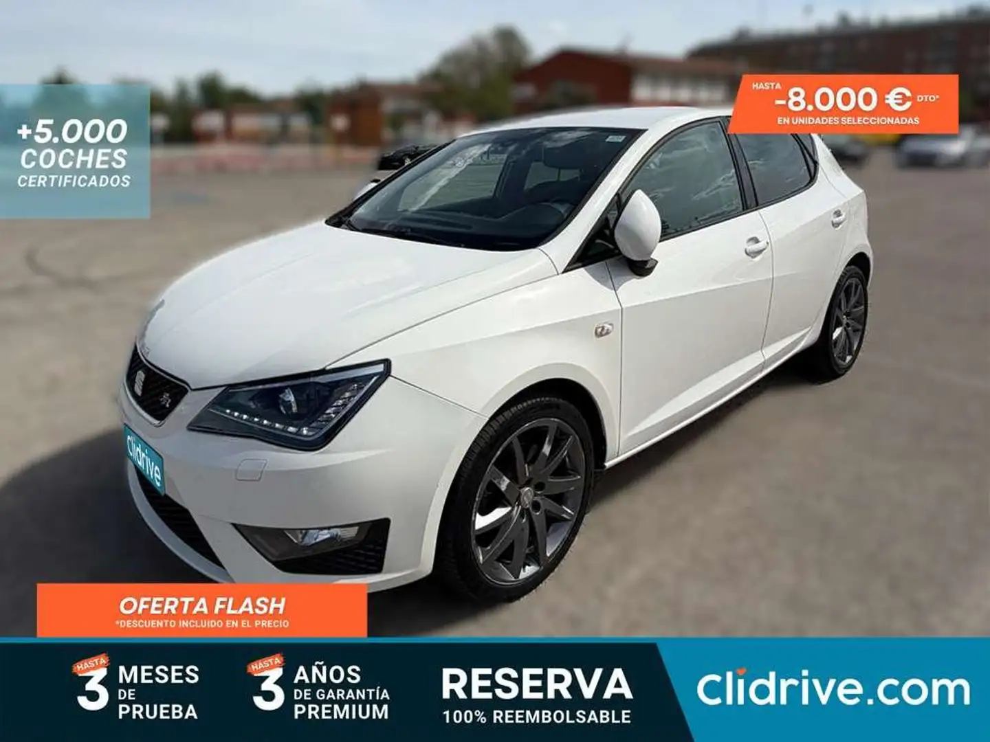 SEAT Ibiza 1.6 TDI FR Blanco - 2