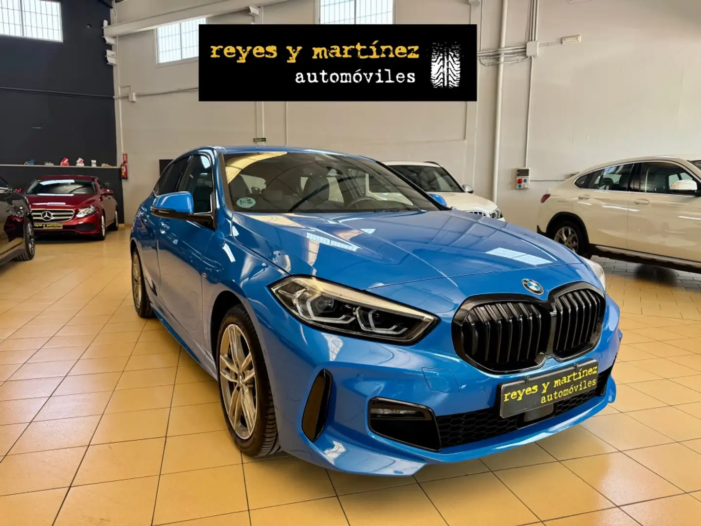 BMW 1er M Coupé 118dA Sport Albastru - 2