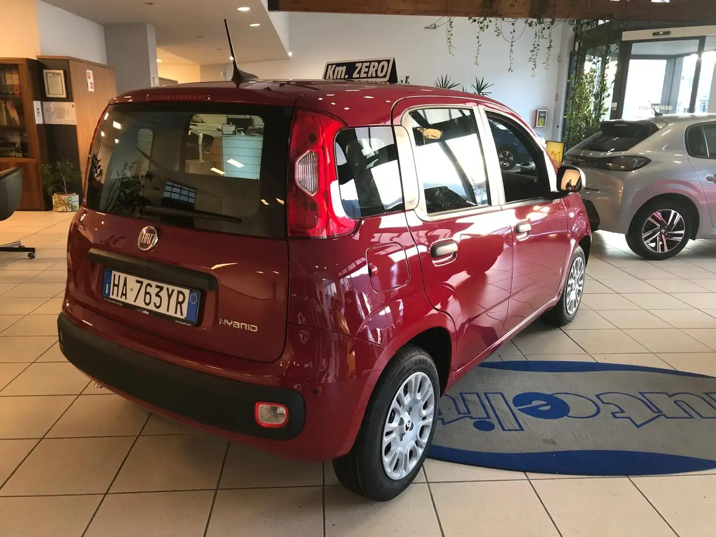 Fiat Panda Panda 1.0 firefly hybrid s Rouge - 2
