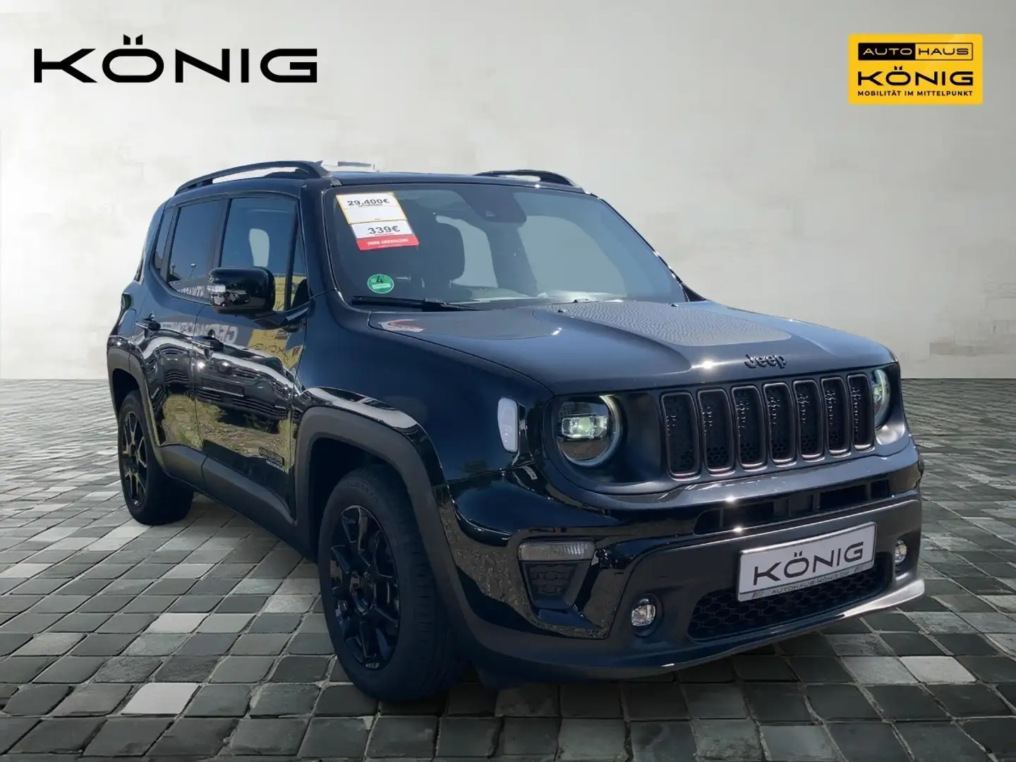 Jeep Renegade Upland 1.5l MHEV 48V 9 Schwarz - 2