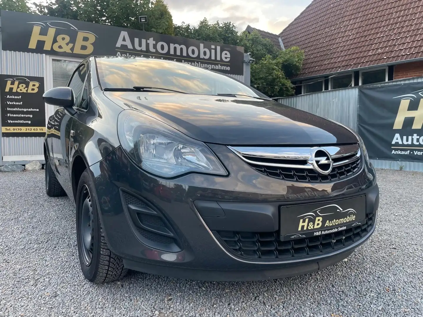 Opel Corsa D 1.2 Active*2.HAND*KLIMAANLAGE* Grau - 1