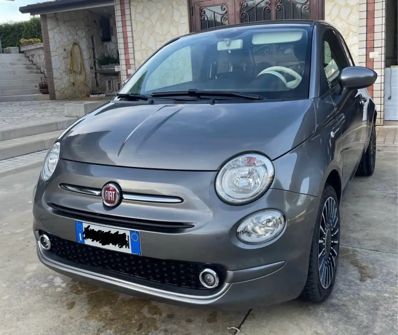 Fiat 500 1.2 Collezione 69cv my19 Grigio - 2