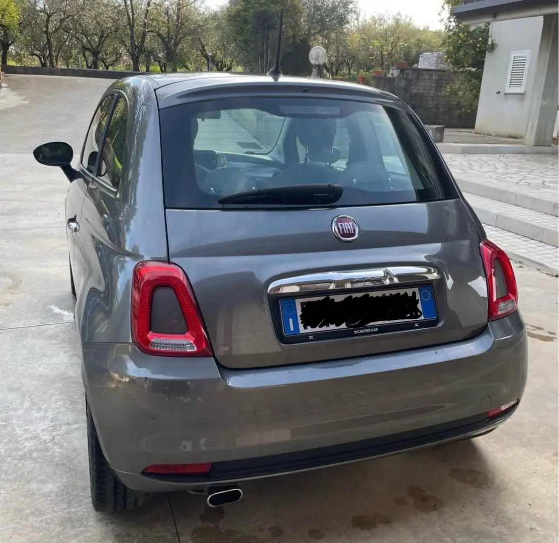 Fiat 500 1.2 Collezione 69cv my19 Grigio - 1