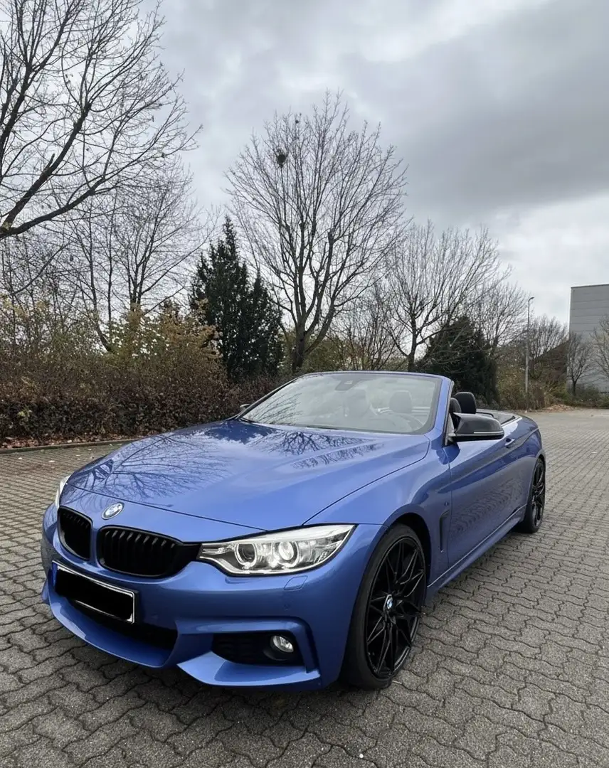 BMW 428 428i Cabrio Aut. M-Sport Paket Blau - 2