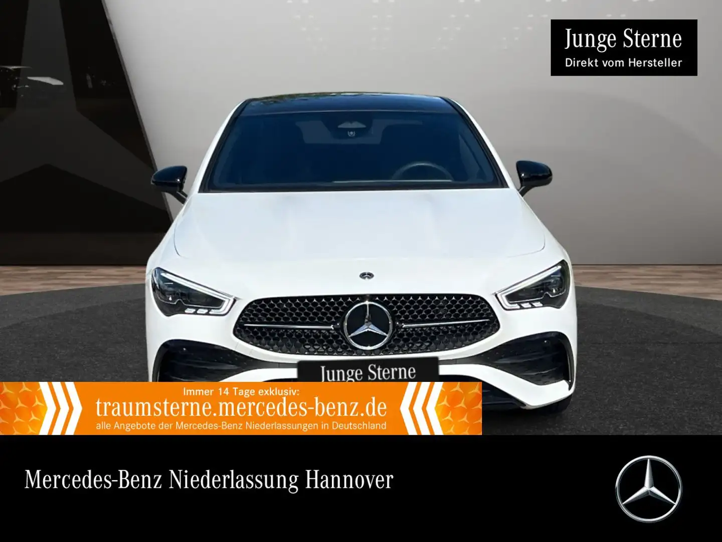 Mercedes-Benz CLA 200 AMG+NIGHT+PANO+MULTIBEAM+KAMERA+KEYLESS+7G Weiß - 1