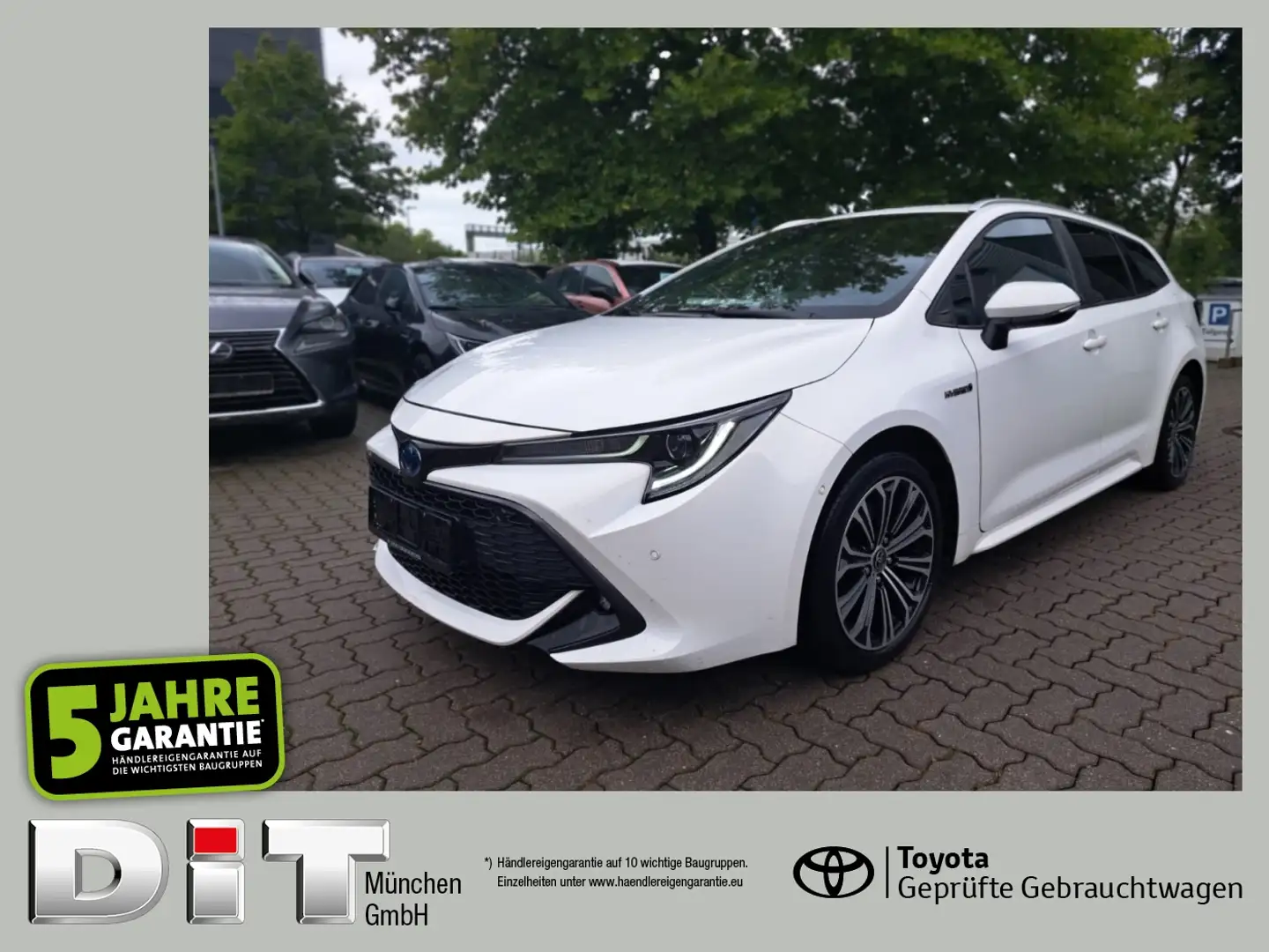 Toyota Corolla Touring Sports 2.0 Team D Matrix 2xKlima Wit - 1
