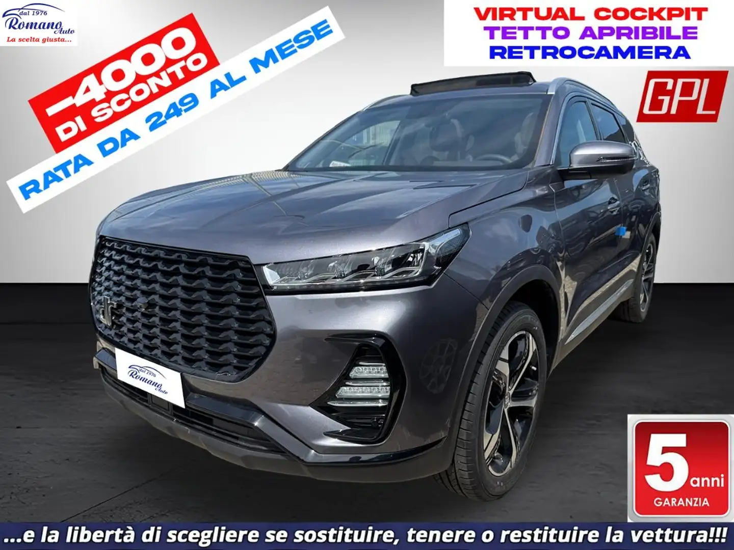 DR Automobiles DR6.0 dr 6.0 1.5 Turbo Bi-Fuel GPL Grau - 1
