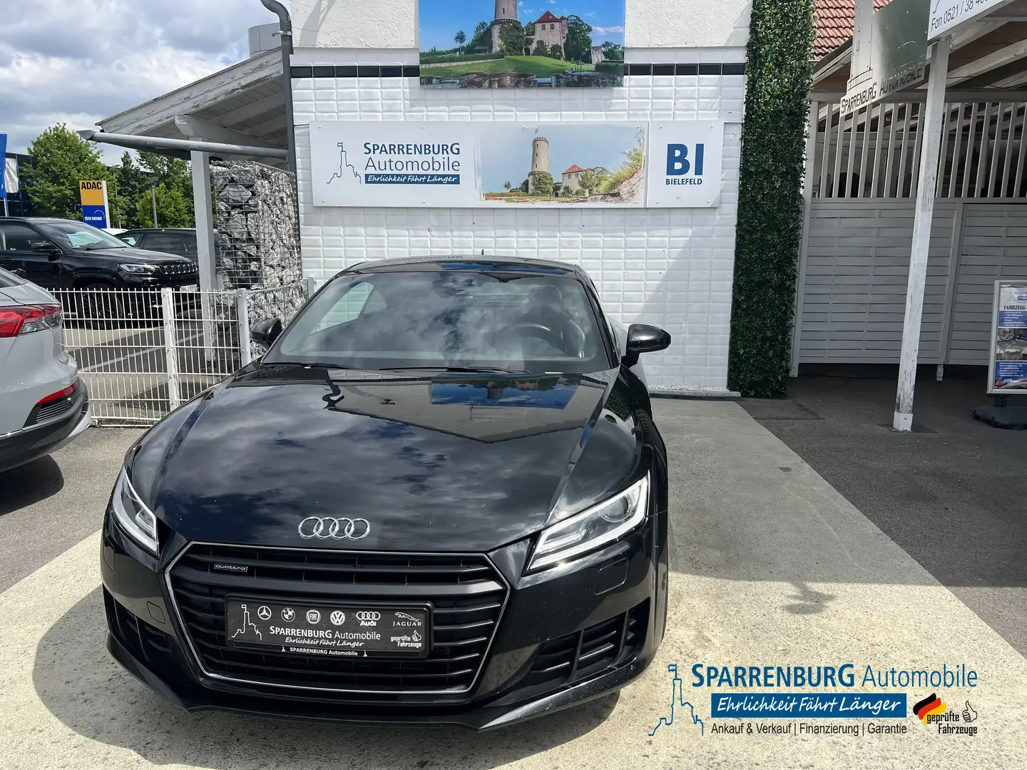Audi TT 2.0 quattro| Finanz. ab 149€|S line| 8x bereift Schwarz - 1