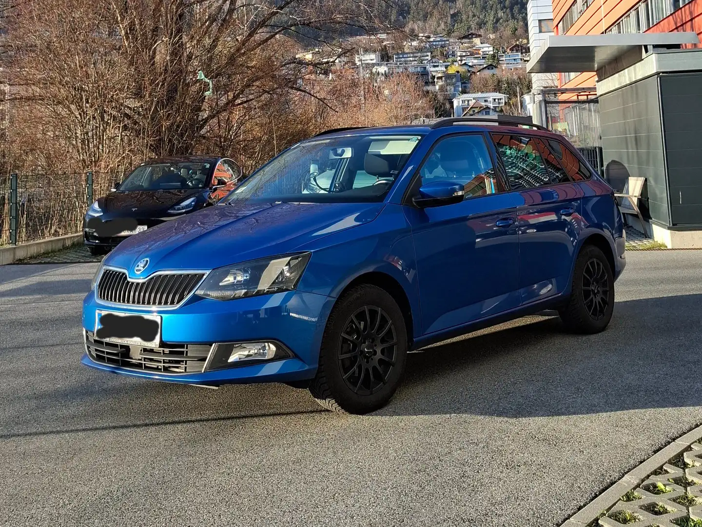 Skoda Fabia Combi Ambition 1,0 TSI Blau - 1