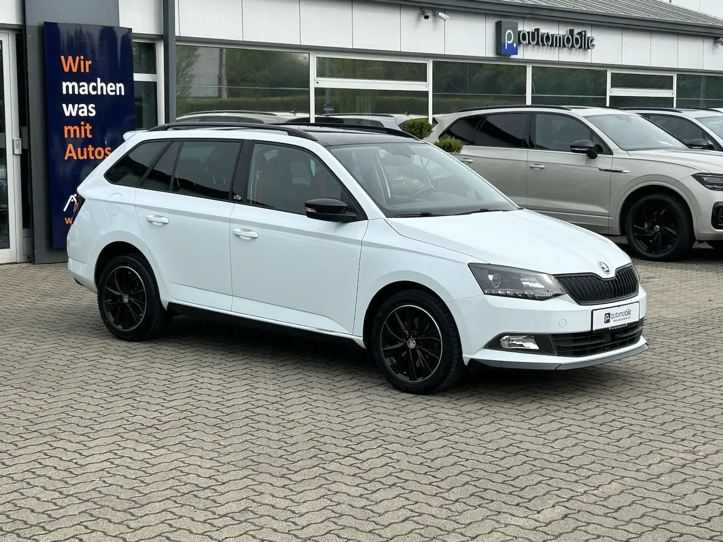 Skoda Fabia Combi 1.0 TSI Monte Carlo*KLIMA*BT* Weiß - 2