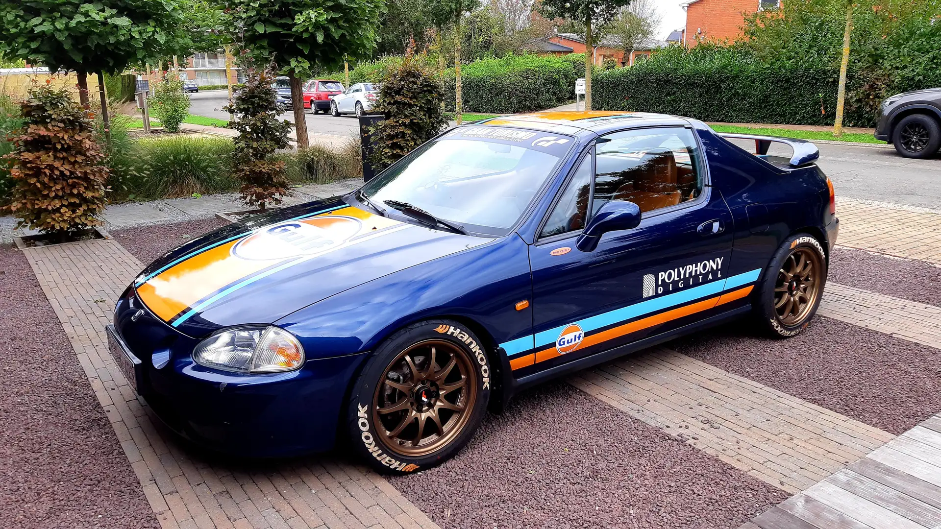 Honda CRX CRX 1.6 ESI Motegi Blauw - 1