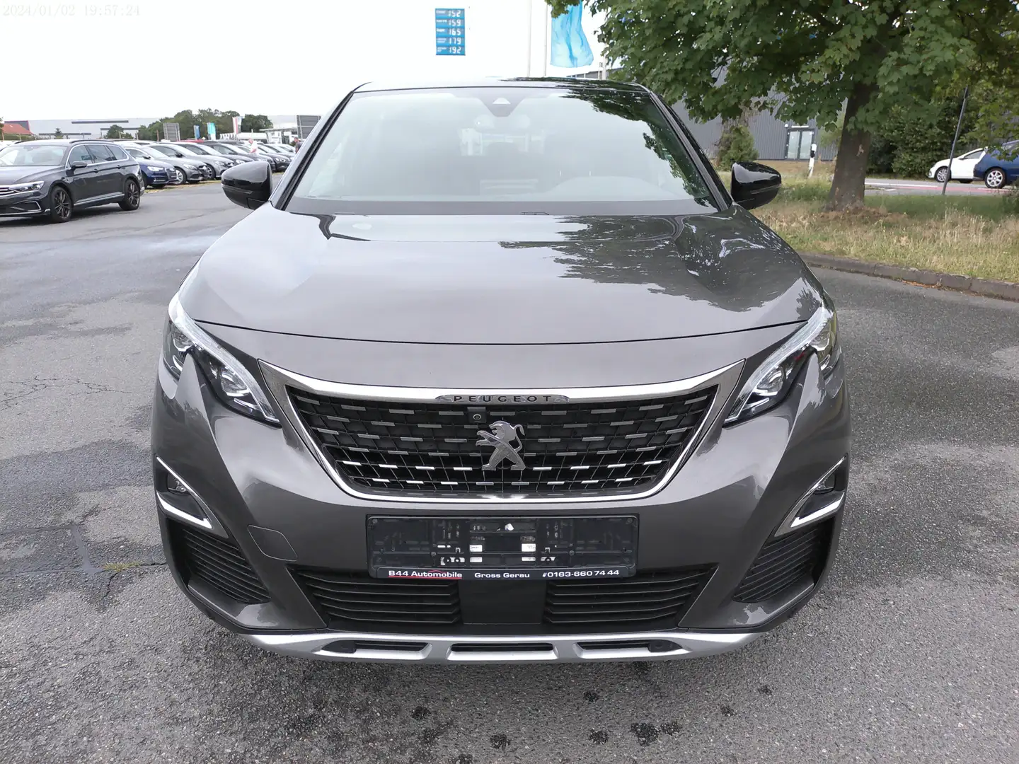 Peugeot 3008 Allure*NAVI*LED*Kamera*Keyless*AHK*Teilleder*ACC* Gris - 2