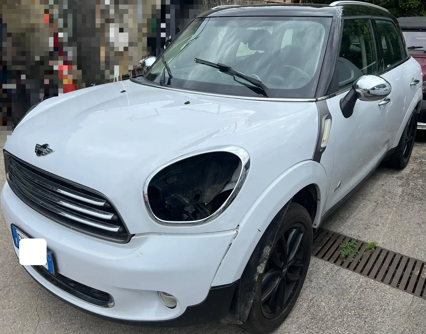MINI Cooper D Countryman 2.0 all4 MOTORE ROTTO Bianco - 1
