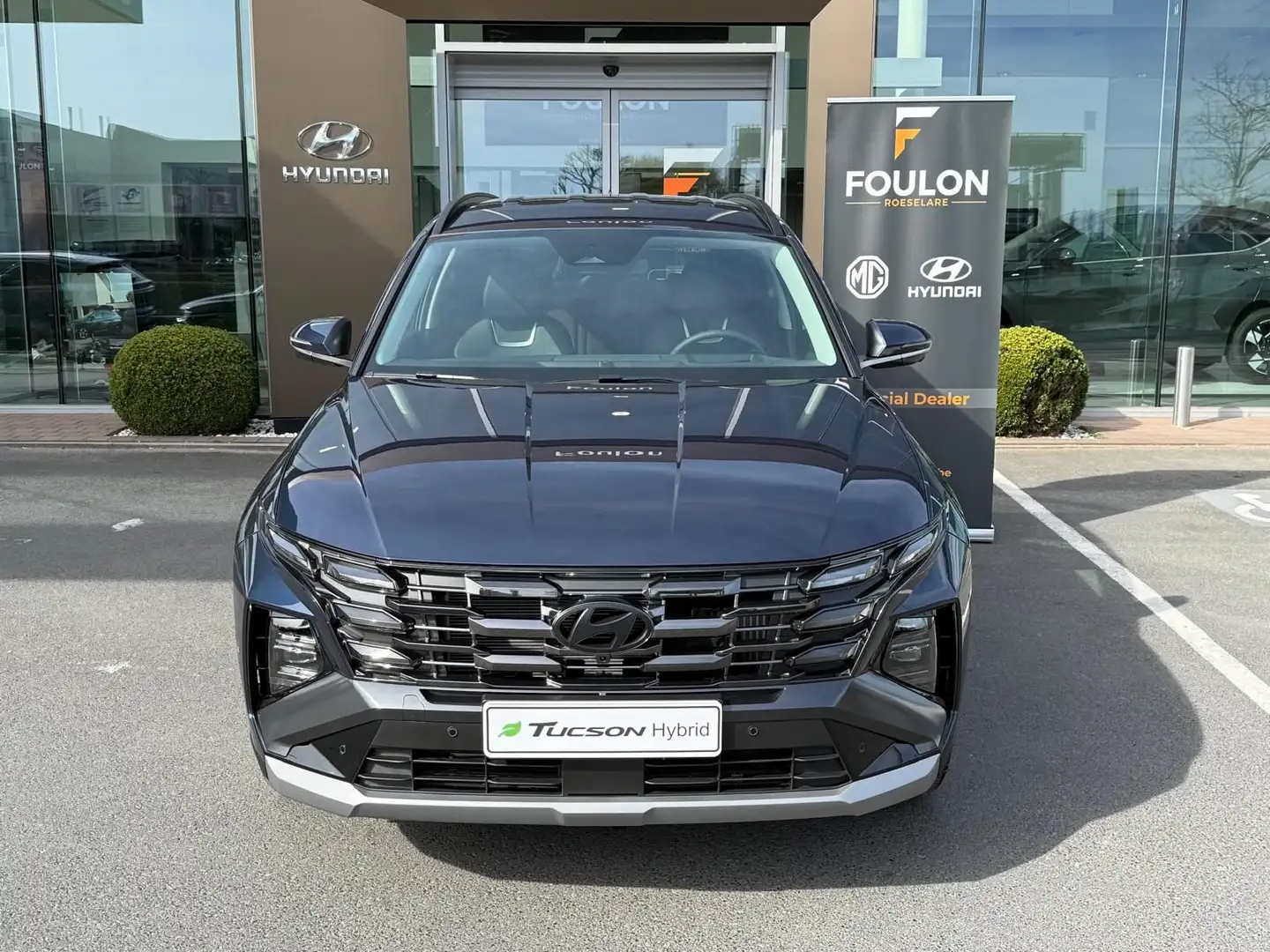 Hyundai TUCSON Shine 1.6T-GDI Hybrid Facelift model Bleu - 2