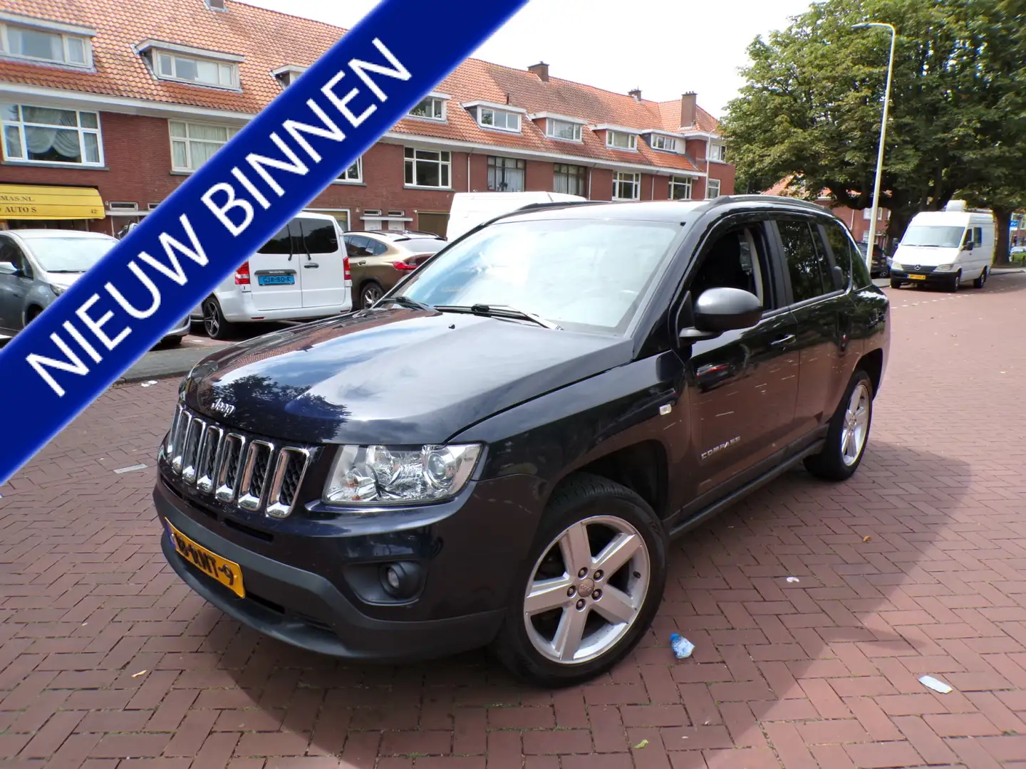 Jeep Compass 2.0 Limited HANDEL EXPORT,VERSNELLINGSBAK MAAKT GE Blauw - 1