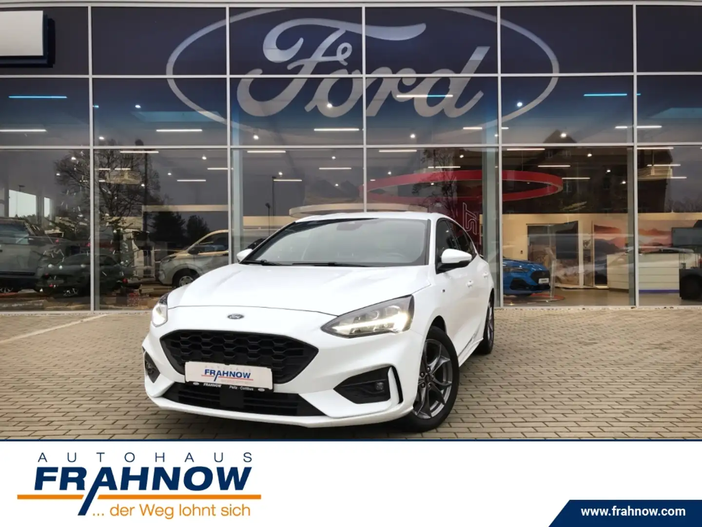 Ford Focus 1.0 EcoBoost MHEV ST-Line LED NAVI SHZ GRA Weiß - 1