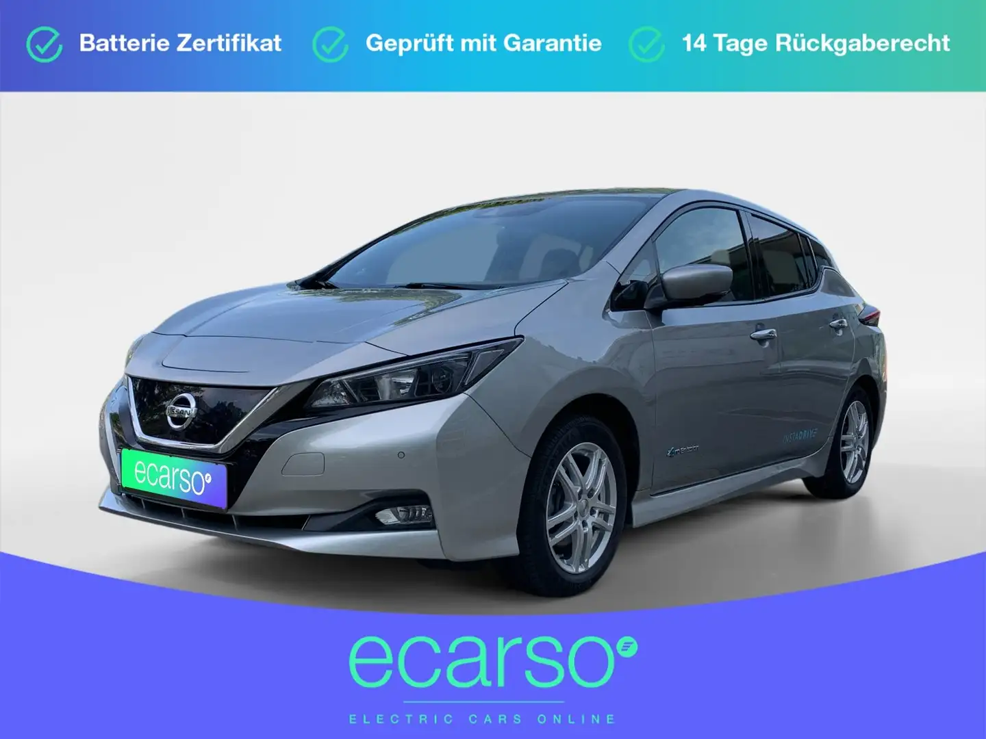 Nissan Leaf N-Connecta Gris - 1
