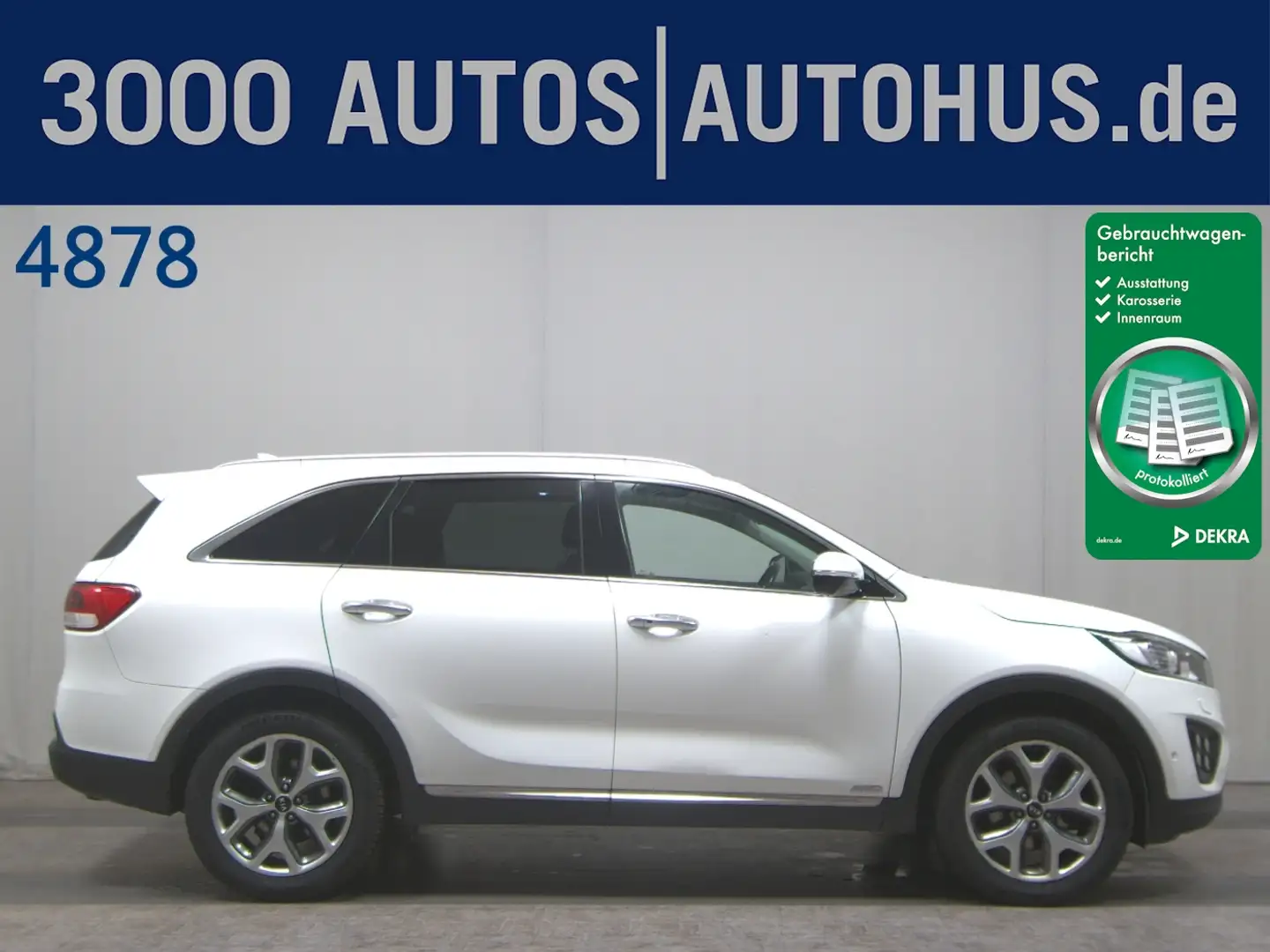 Kia Sorento 2.2 CRDI 4WD 7-Sitze Navi Xenon Pano RFK Alb - 1