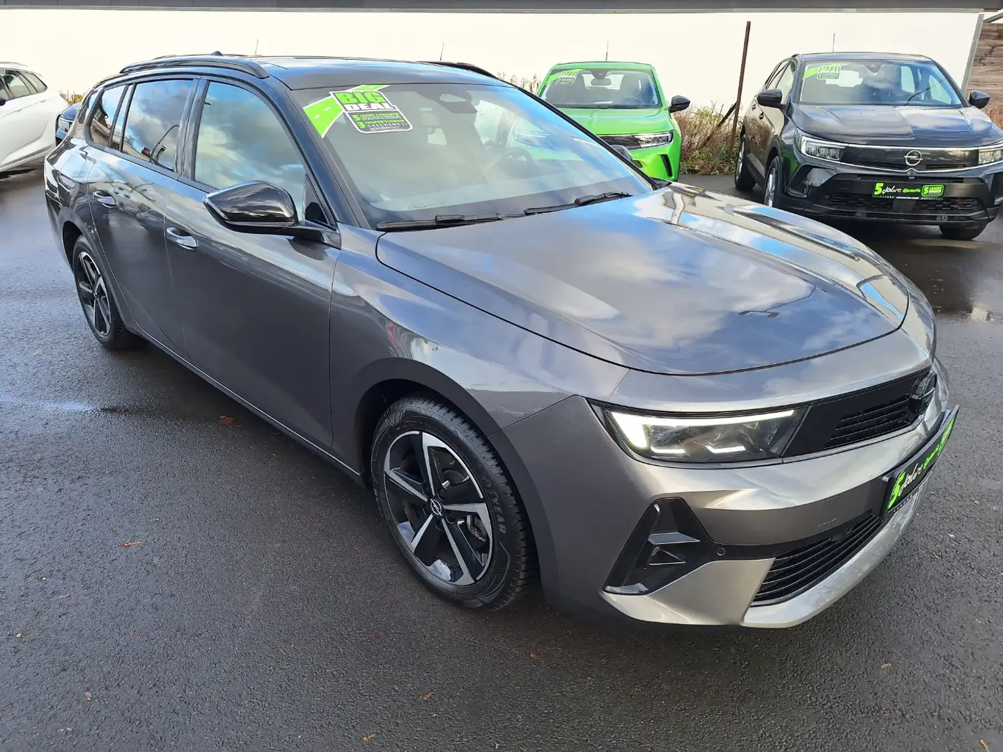 Opel Astra Sports Tourer GS 1.2 Turbo inkl. Big Deal Grau - 2