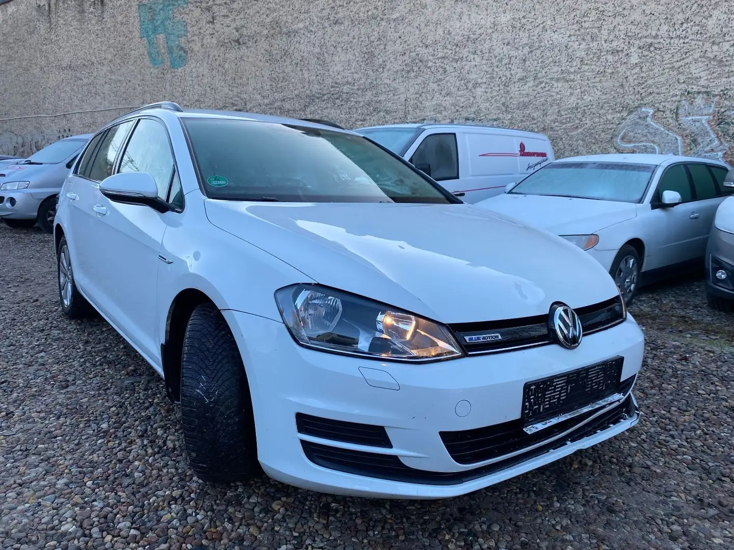 Volkswagen Golf VII Variant Comfortline BlueMotion TGI Weiß - 1