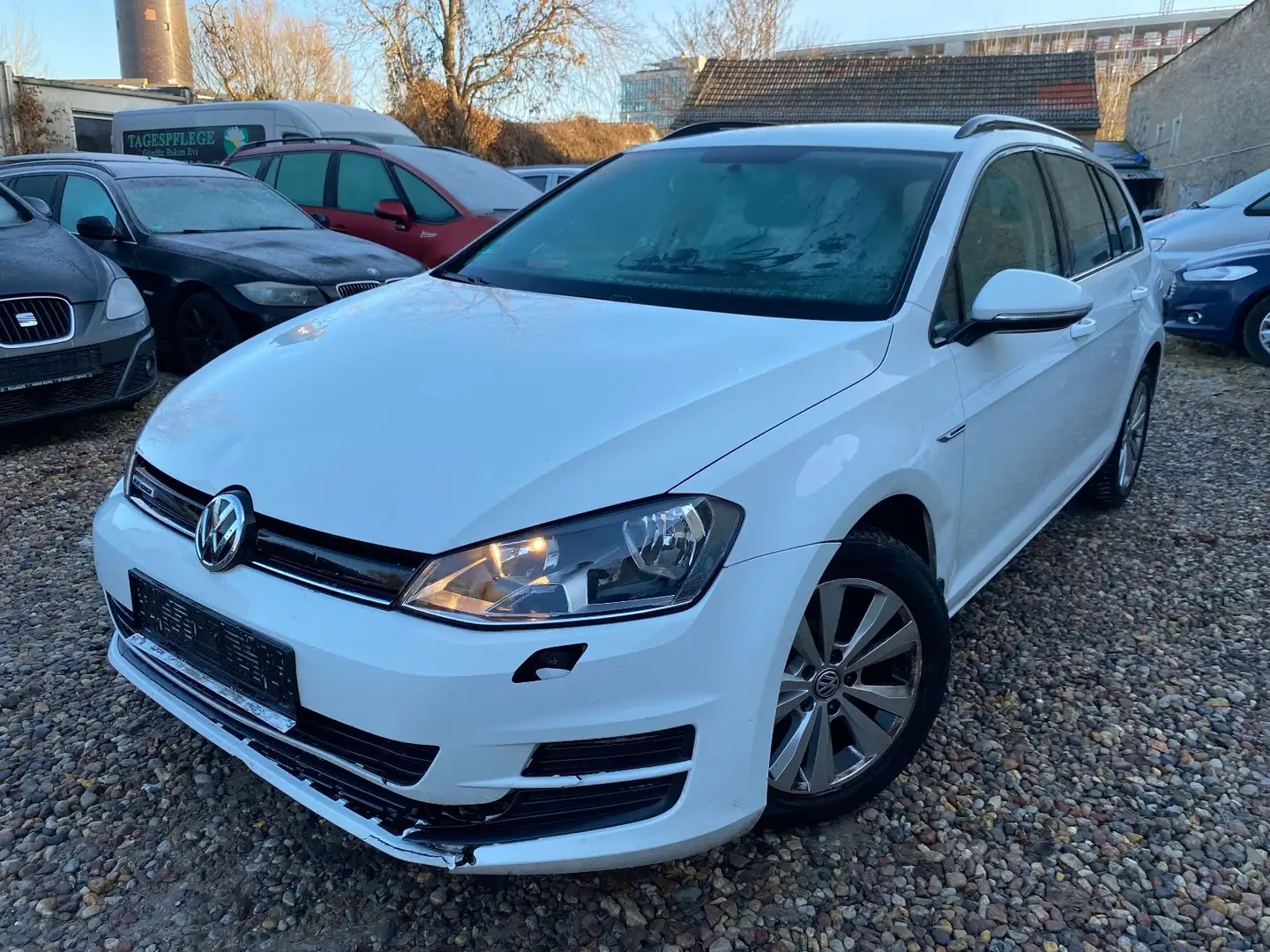 Volkswagen Golf VII Variant Comfortline BlueMotion TGI Weiß - 2