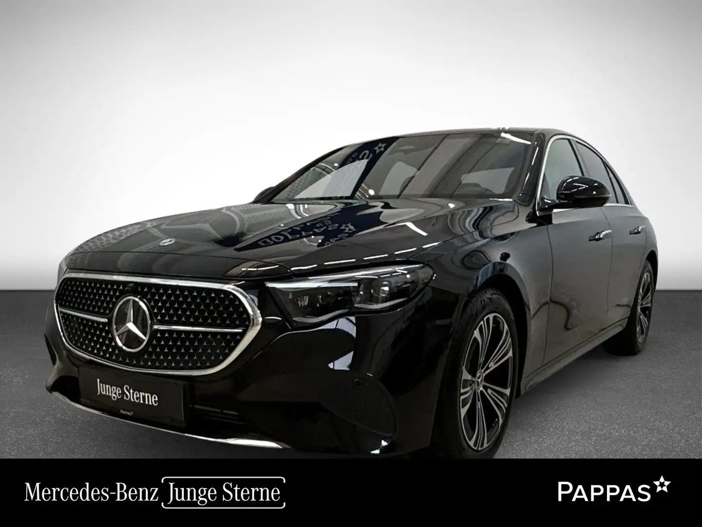 Mercedes-Benz E 220 d 4MATIC Limousine SHZ Schwarz - 1