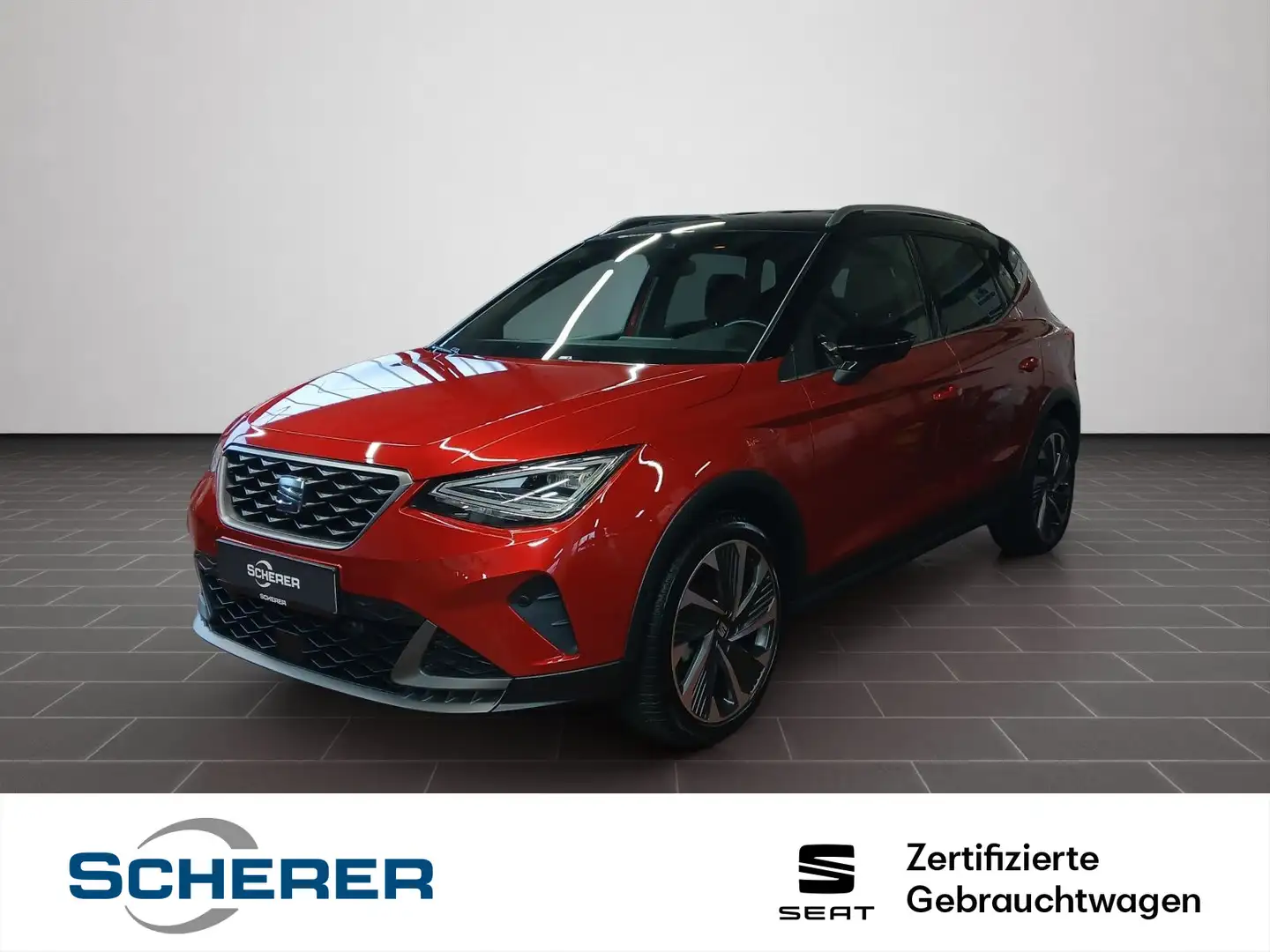 SEAT Arona FR 1.0 TSI NAVI CARPLAY SHZ ACC 18" GJR Rot - 1