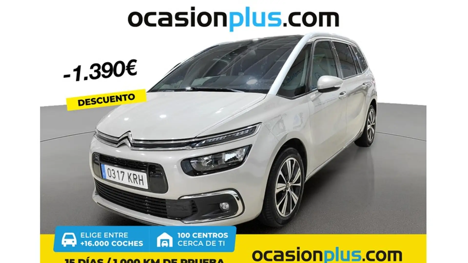 Citroen C4 Grand Spacetourer 1.6BlueHDI S&S Feel 120 Beige - 1