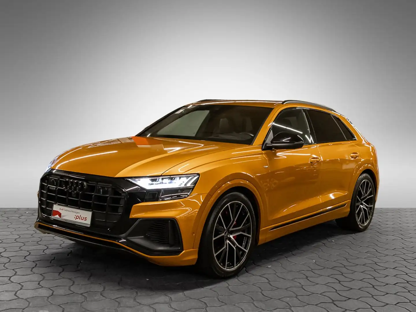 Audi Q8 55 TFSI qu S line Matrix HeadUp 360° B&O 22'' Orange - 2