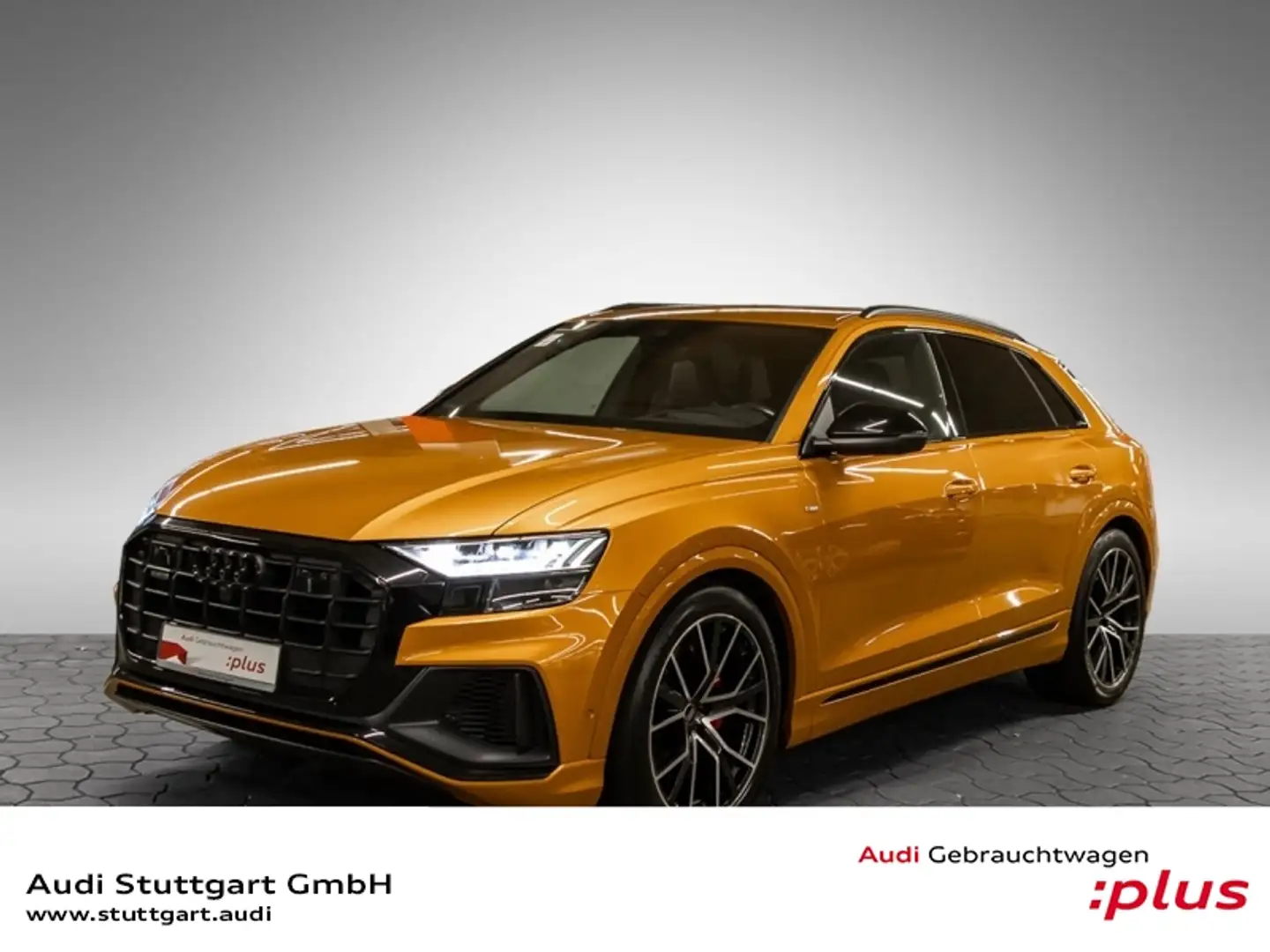 Audi Q8 55 TFSI qu S line Matrix HeadUp 360° B&O 22'' Оранжевый - 1