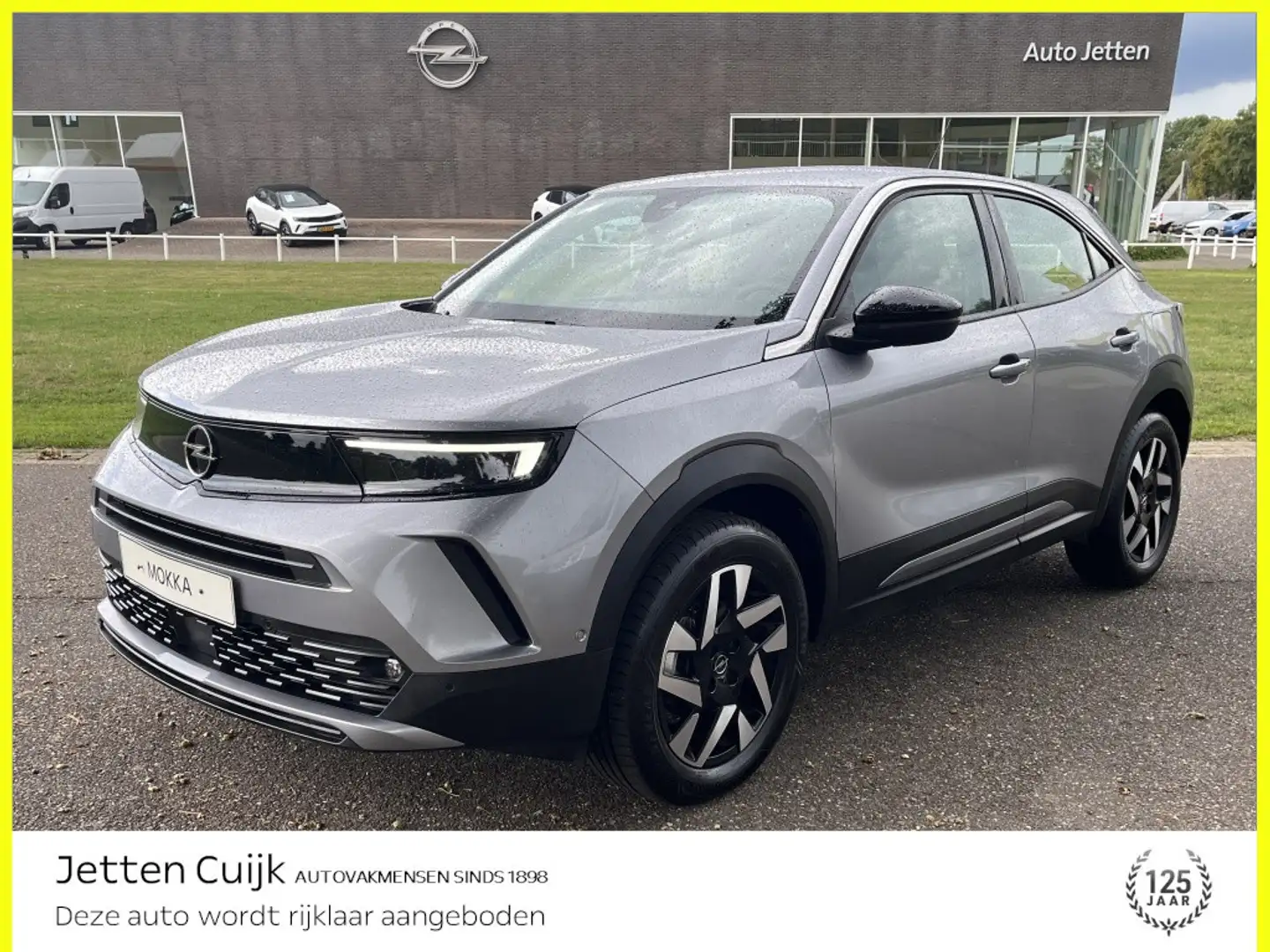 Opel Mokka 1.2 Turbo Elegance AUTOMAAT # Rijklaar # navi | ca Grijs - 1