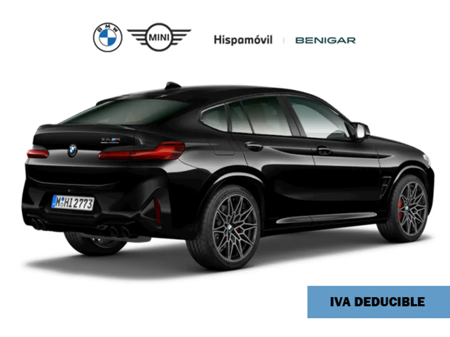 BMW X4 M Negro - 2