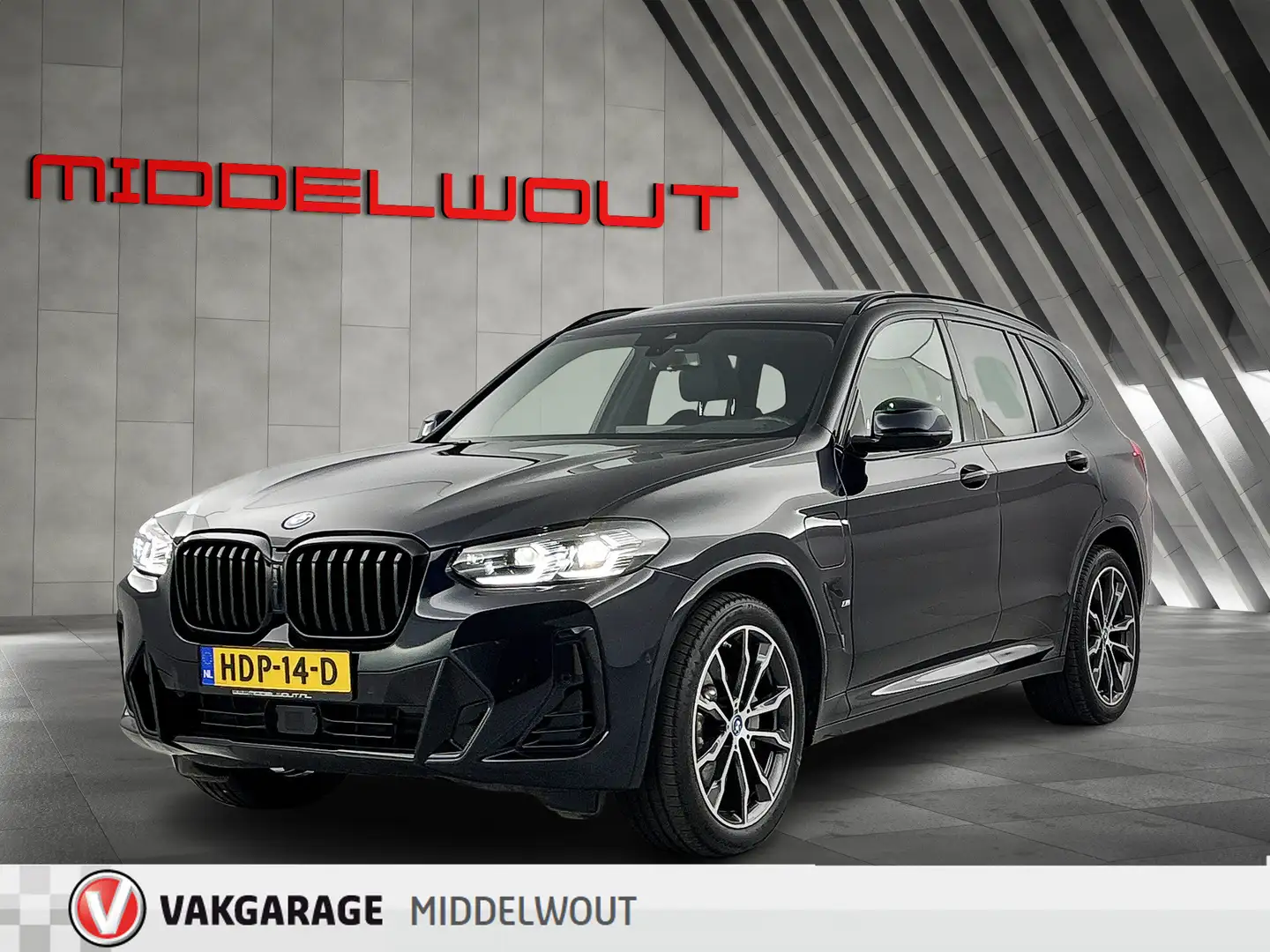 BMW X3 xDrive30e M-Sport High Exe. Pano-dak/20'LMV/Full O Zwart - 1