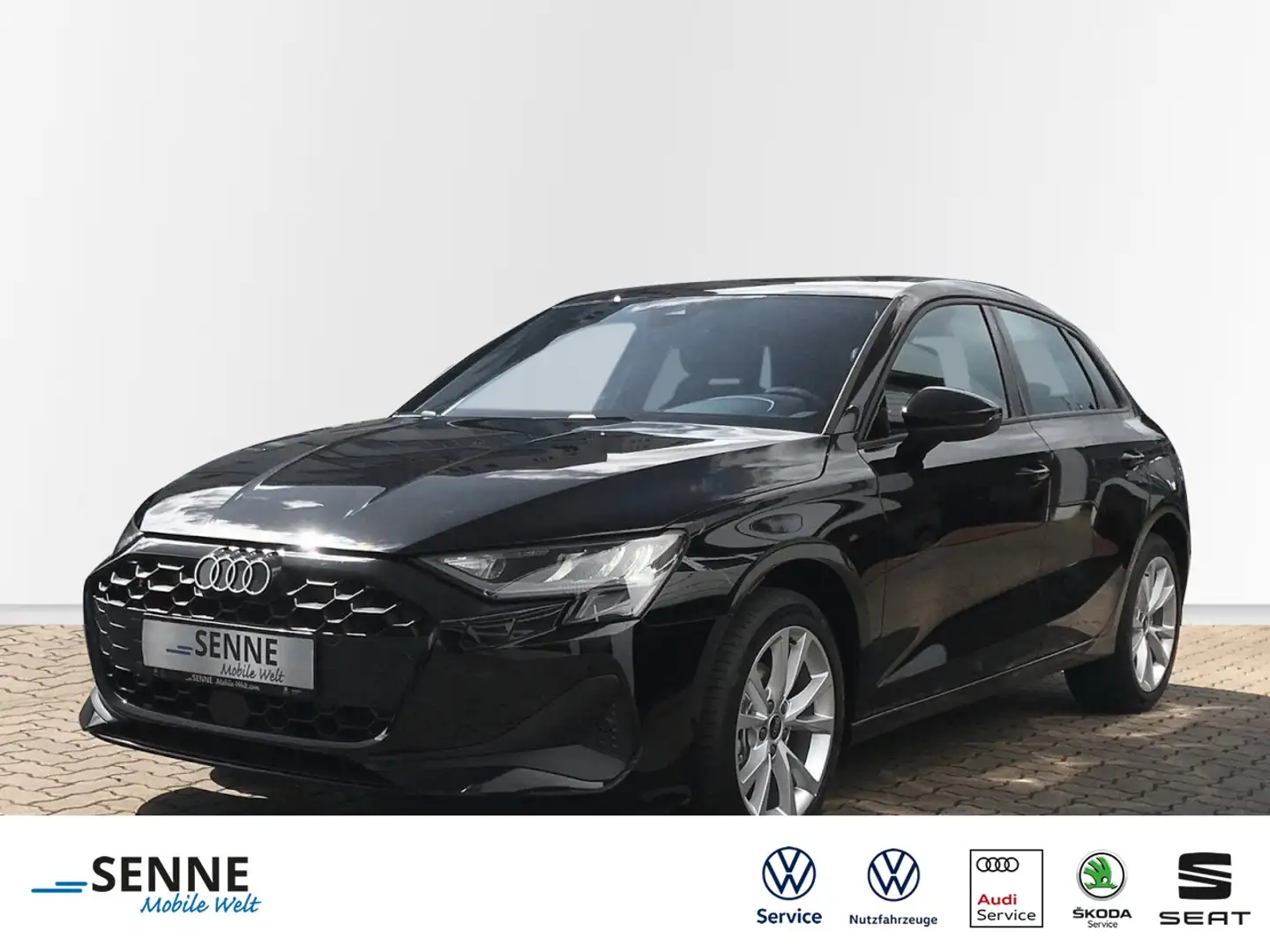 Audi A3 Sportback 35 TFSI DSG, Kamera, LED, Sitzh. ACC, Zwart - 1