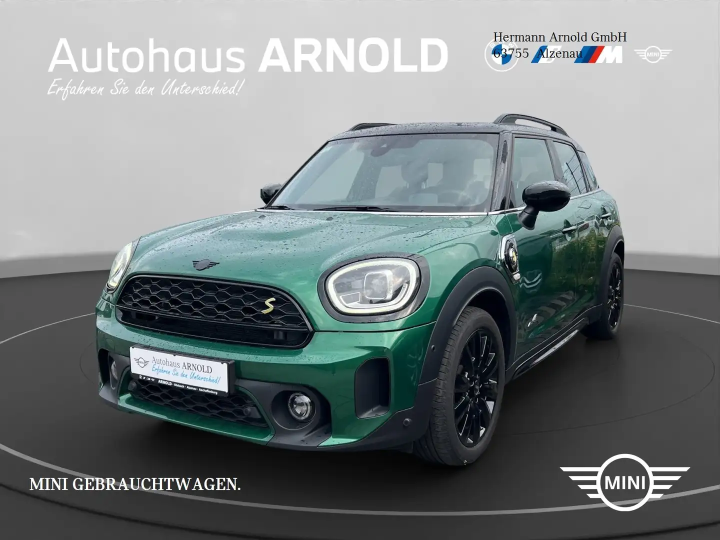 MINI Cooper SE Countryman Cooper SE ALL4 Countryman Head-Up Komfortzugang Si Grün - 1