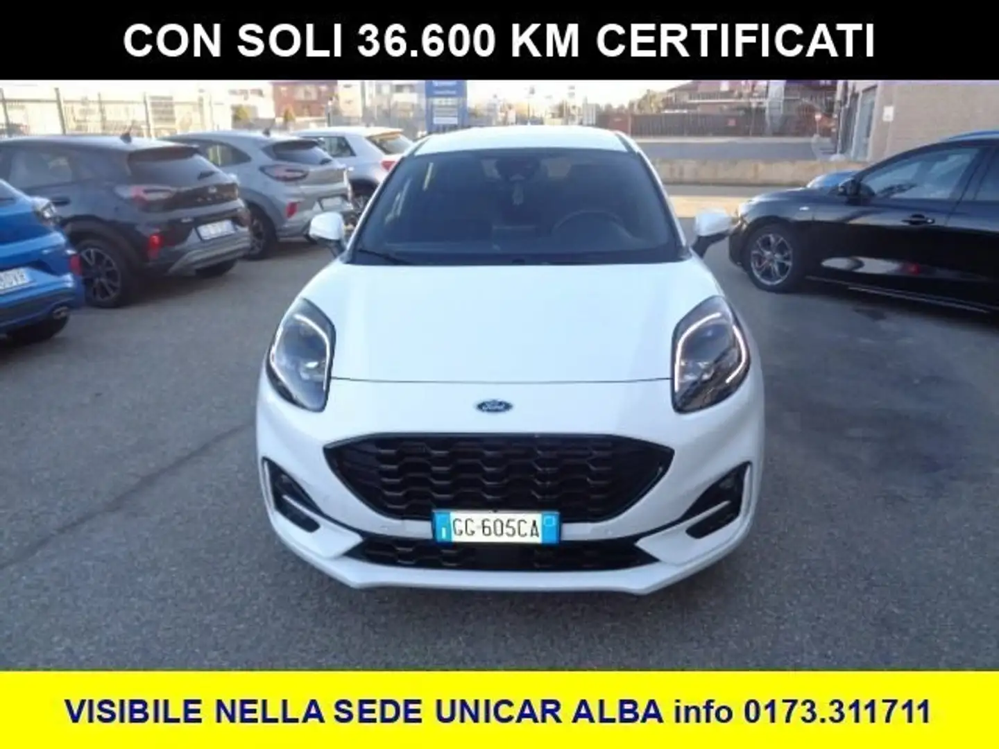 Ford Puma Puma 1.0 ecoboost h ST-Line X solo 36.600KM Bianco - 2