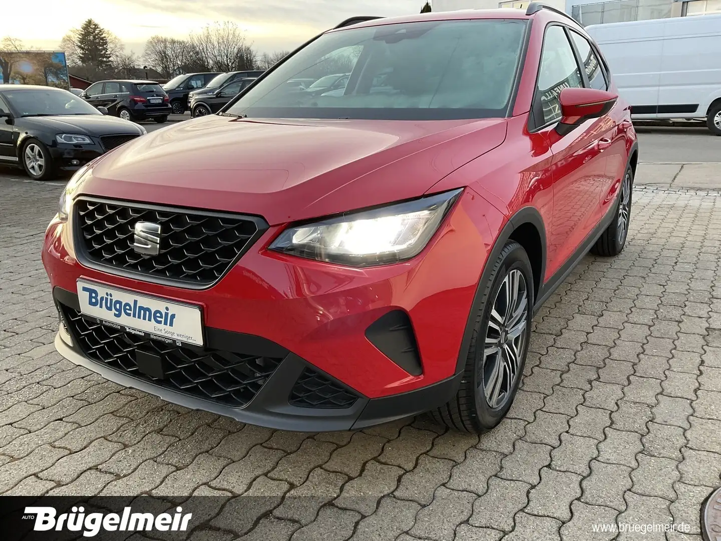 SEAT Arona Arona 1.0 TSI DSG Style+GAR05/2029+LED+FULL-LINK Rouge - 2