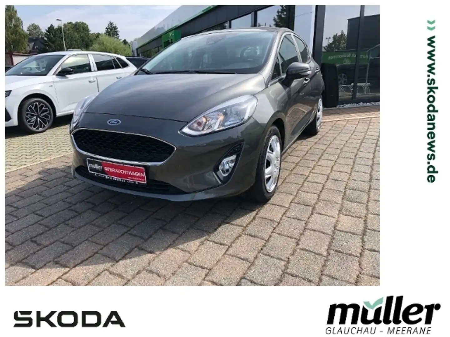 Ford Fiesta Cool & Connect SHZ PDC Beh. Frotscheibe Gris - 1