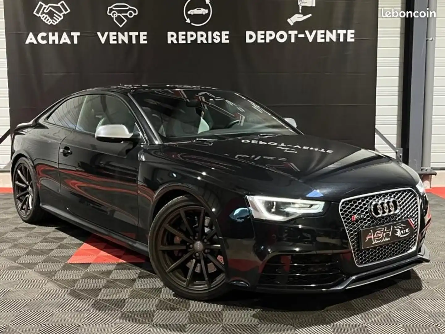 Audi RS5 4.2 V8 FSI 450ch quattro S tronic 7 Zwart - 2