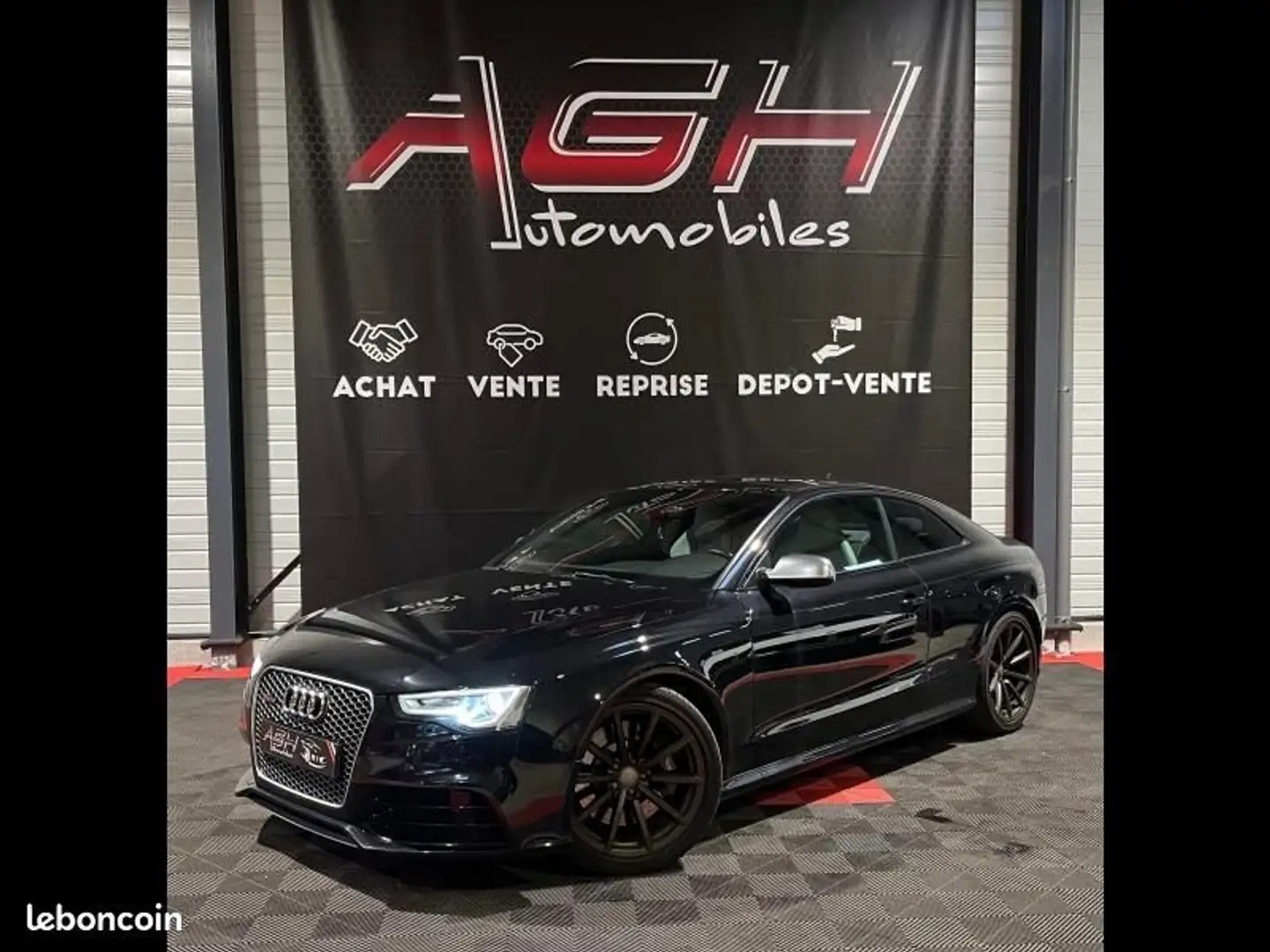 Audi RS5 4.2 V8 FSI 450ch quattro S tronic 7 Noir - 1