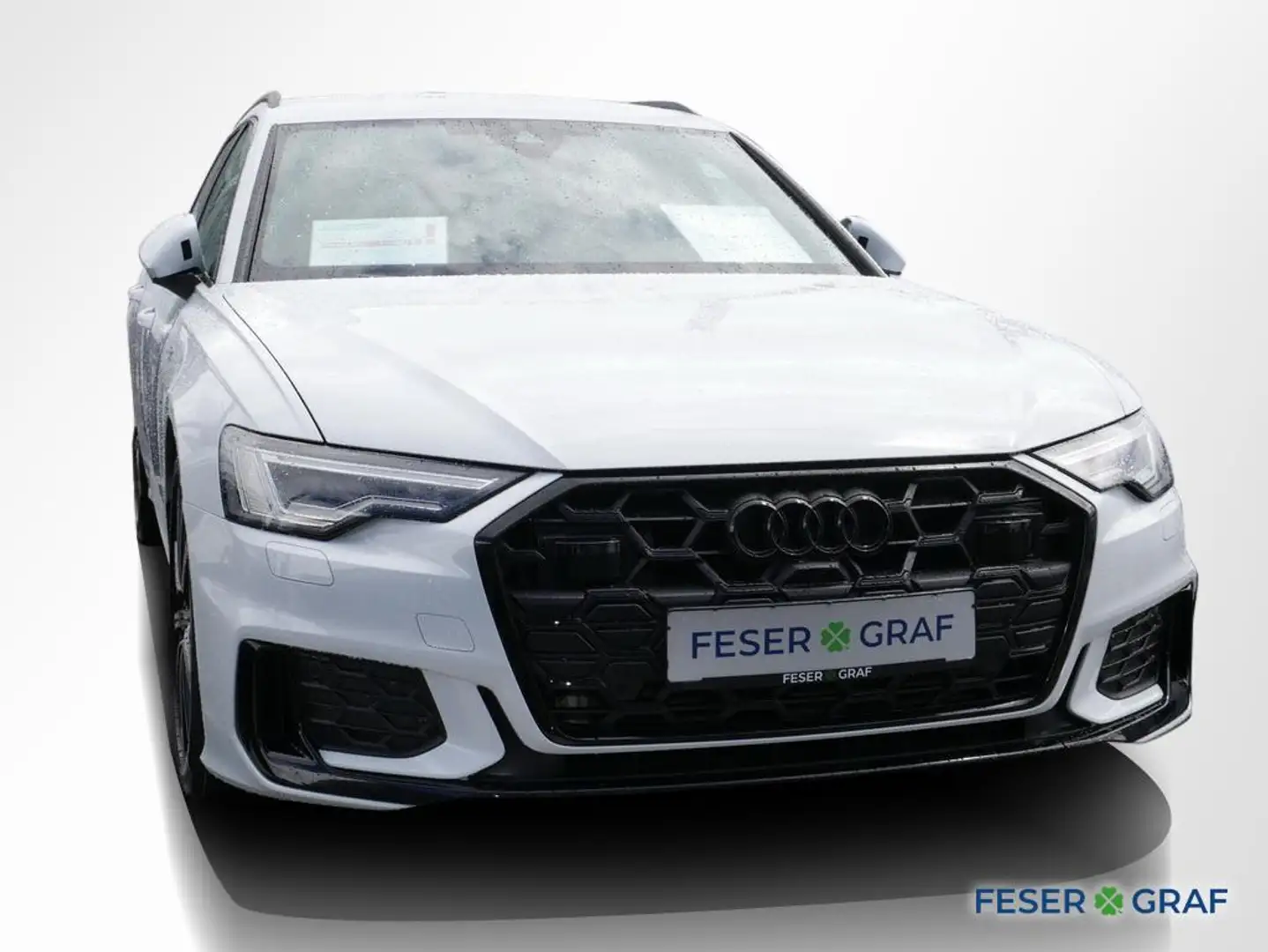 Audi A6 Avant 40 TDI 2x S line AHK Matrix RüKa Sitzh. Weiß - 2