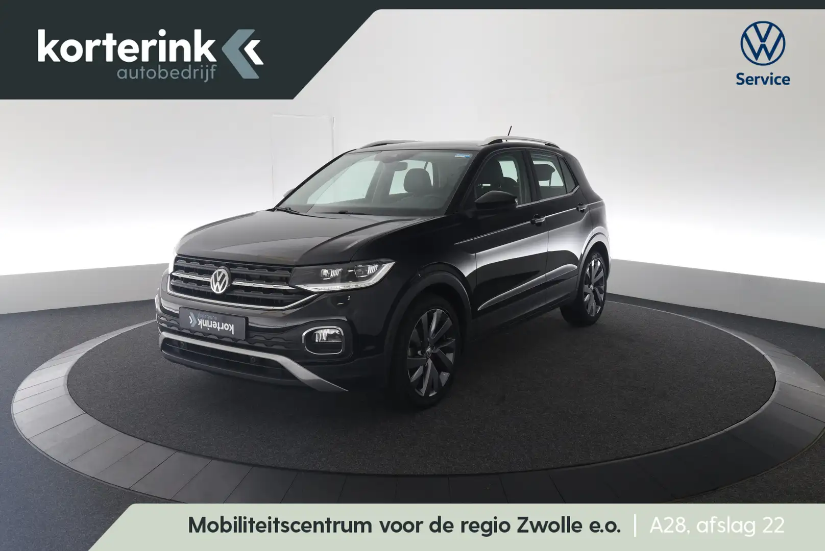 Volkswagen T-Cross 1.0 TSI Style | Navi | Digi. Dashboard Zwart - 1