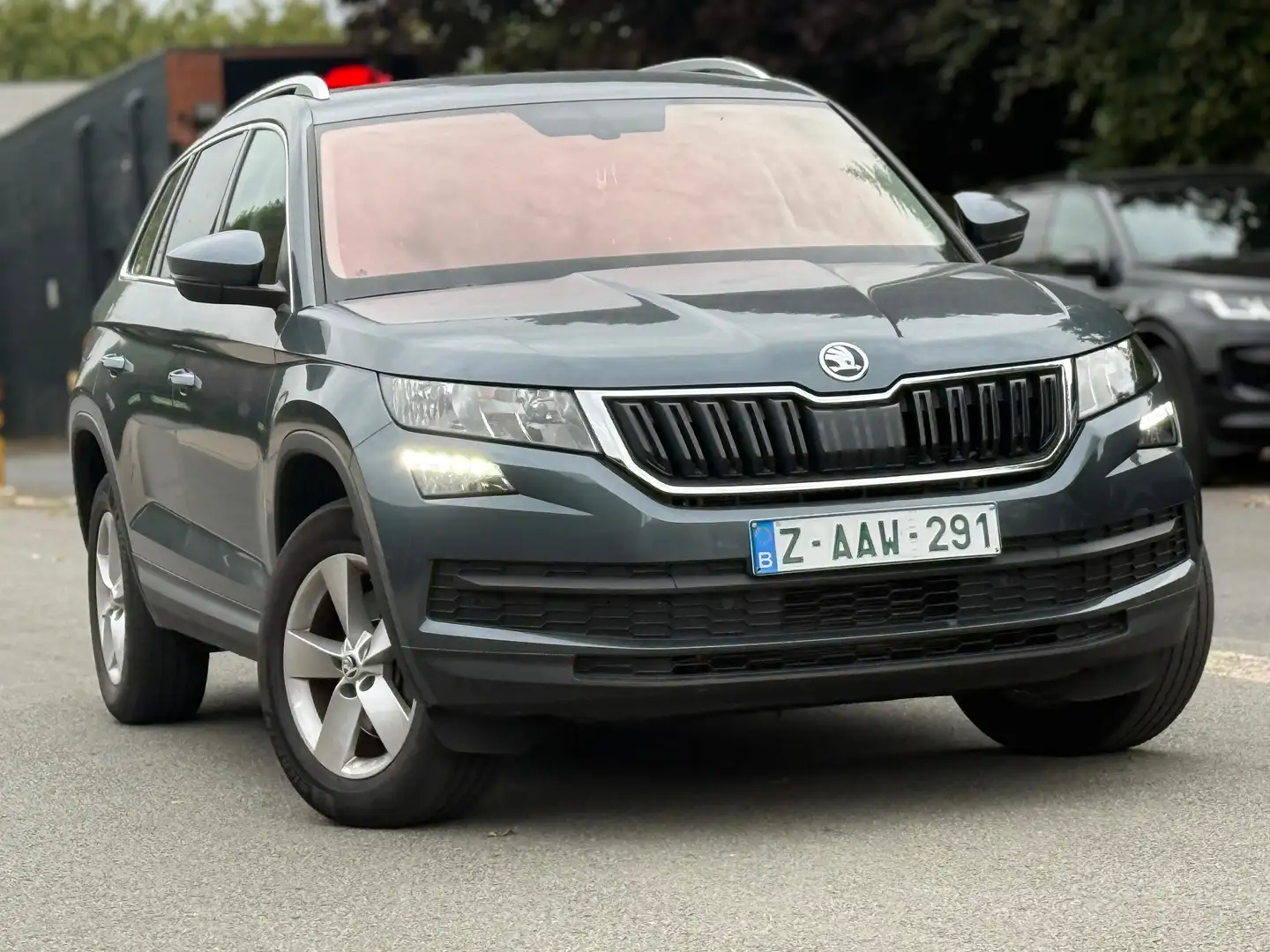 Skoda Kodiaq 2.0d DSG Style-7pl-Navi-Leder-Cam-2021-Carpass Grau - 1