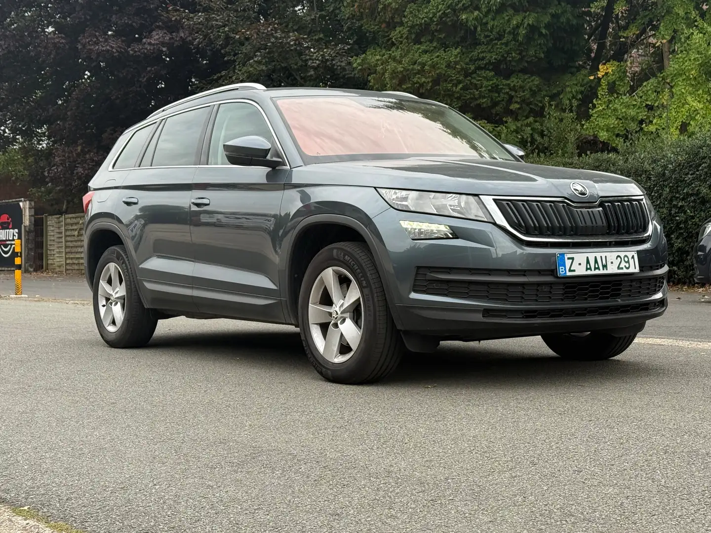 Skoda Kodiaq 2.0d DSG Style-7pl-Navi-Leder-Cam-2021-Carpass Grau - 2