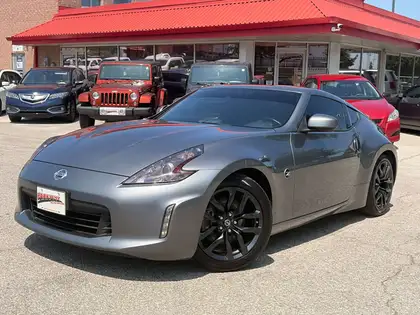 Gray 2017 Nissan 370Z Coupe Rear-Wheel Drive Manual