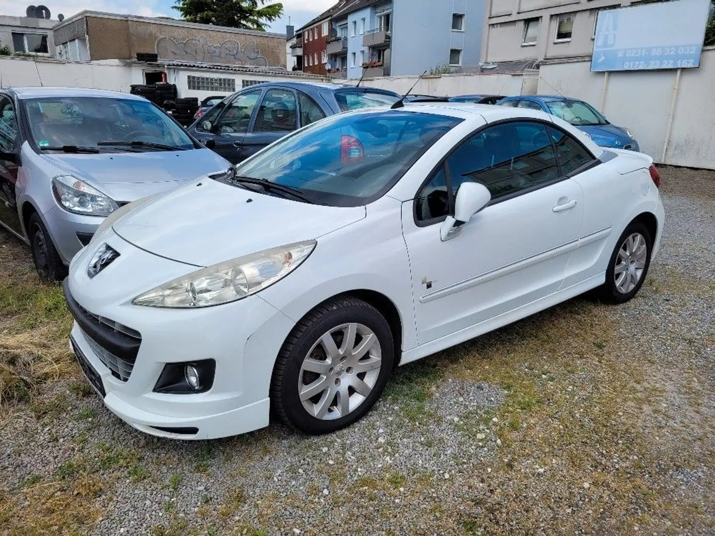 Peugeot 207 CC Cabrio-Coupe Platinum Blanc - 1